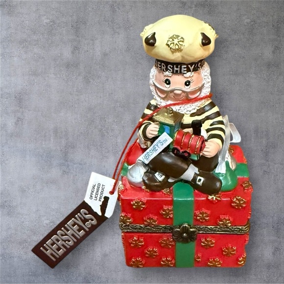 Lot of 27 Kurt Adler Hershey's Christmas Ornaments & 1 Trinket Box - Picture 2 of 16